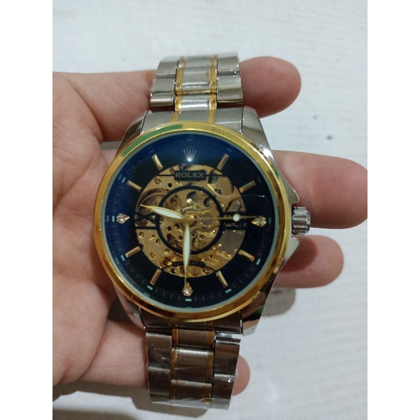 JAM TANGAN PRIA OTOMATIS STAINLESS