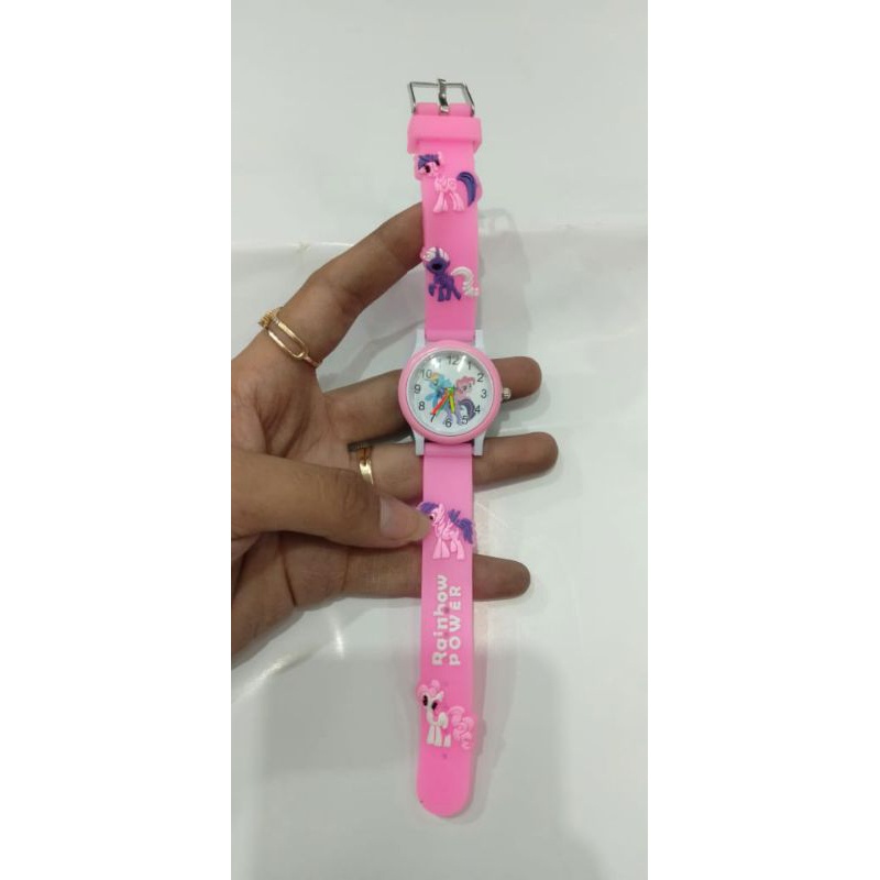 Jam Tangan Anak Perempuan Ring Karakter Pony