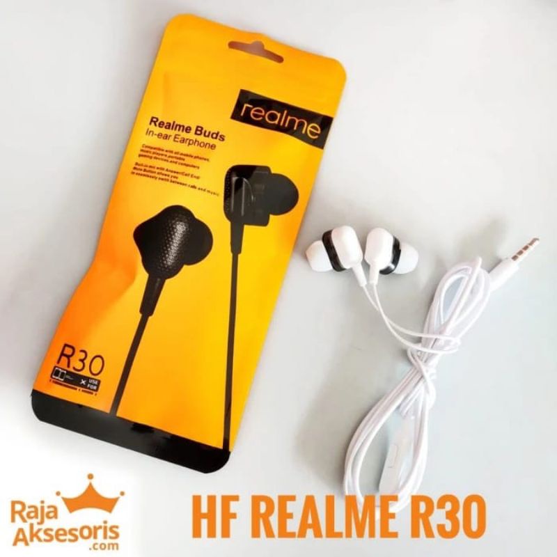 HF HEADSET REALME R-30 SUPER BASS