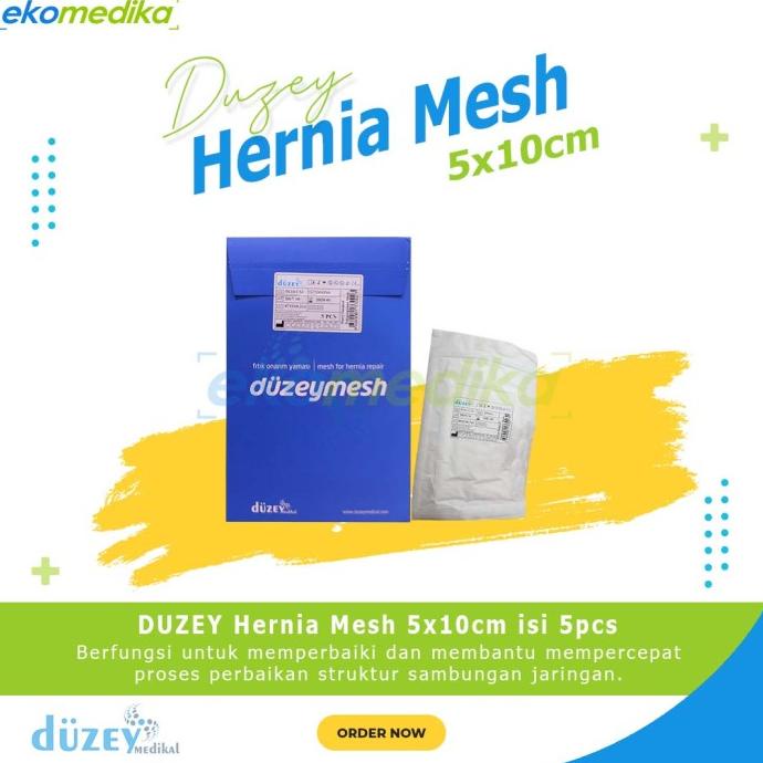 DUZEY Hernia Mesh 5x10cm isi 5pcs