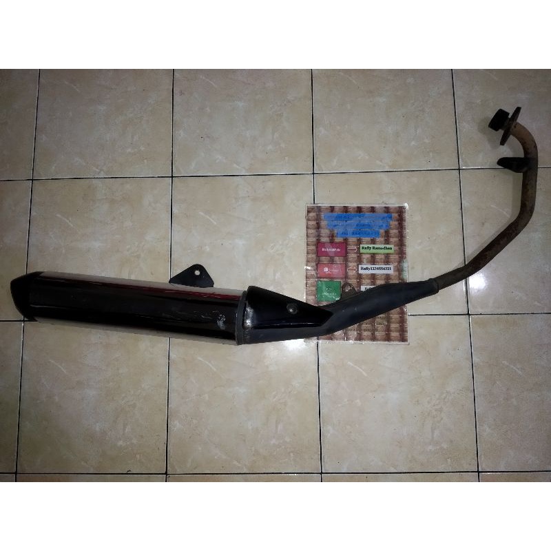 knalpot sonic 150 r standar ori AHm honda