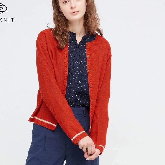 12.12 Fasion sale Cardigan Uniqlo 3D KNIT buruan