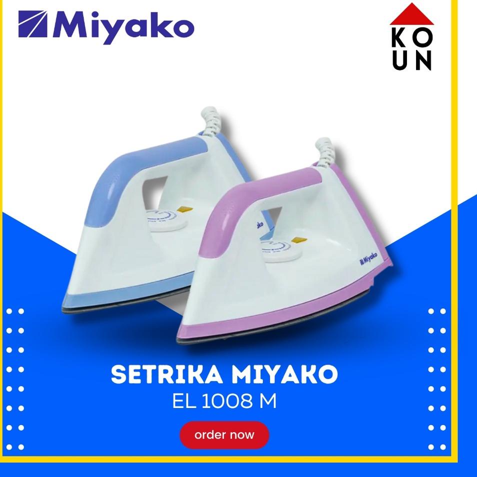 Kepuasan MIYAKO SETRIKA EL1008M / EL 1008M / EL-1008 M / EL-1008 M (395W) GARANSI RESMI / EL 1008 M 