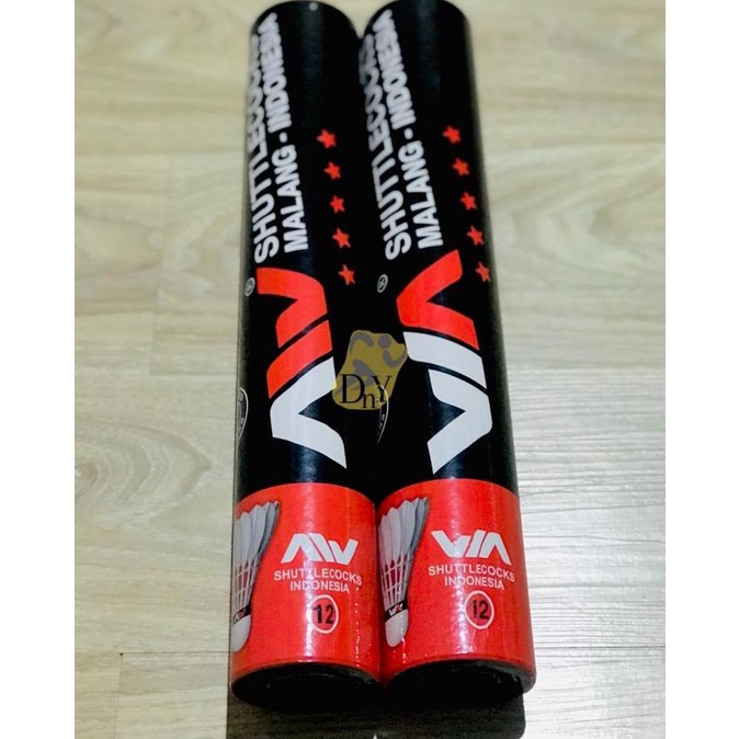 shuttlecock badminton aw hitam / kok aw hitam