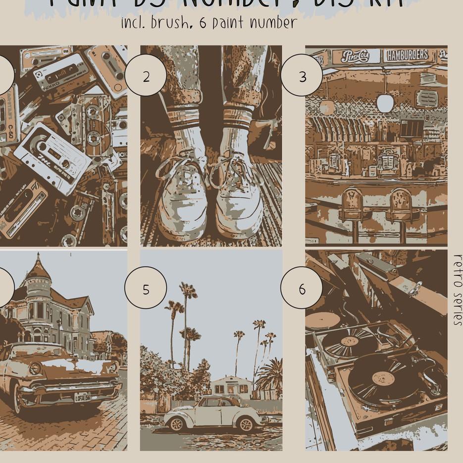 

Laku Paint By Number Kit A3, RETRO SERIES Diskon Tambahan