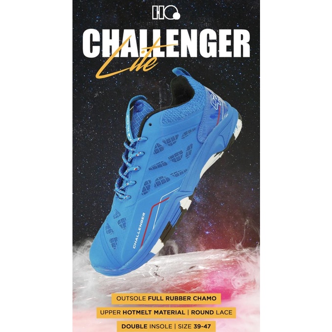 Sepatu Badminton HI-QUA HIQUA NEW CHALLENGER LITE LIMITED EDITION ORI