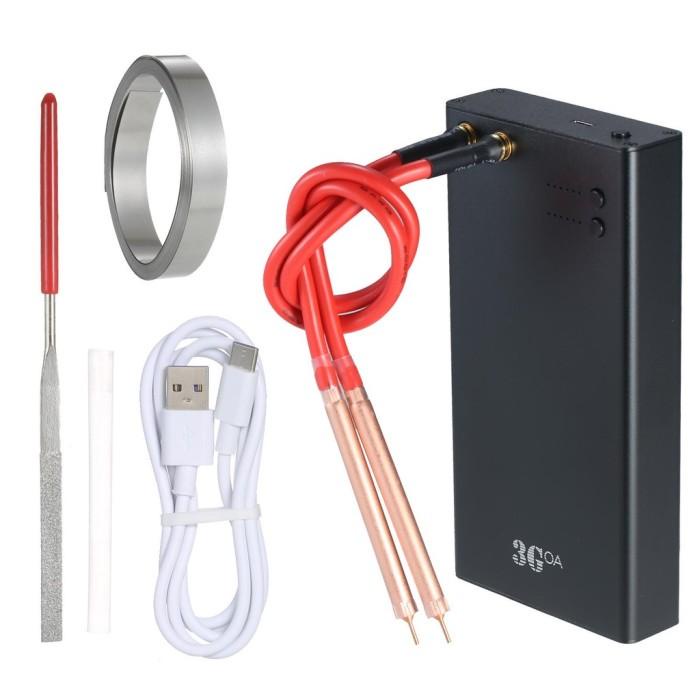 Terlaris Las Nikel Spot Welder Portable 650A Baterai