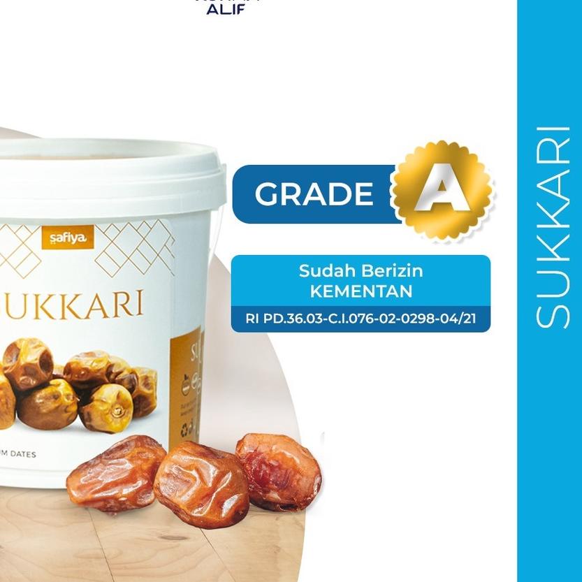 

Diskon ⭐ Kurma Sukari Al Qassim 850 Gr Kemasan Ember Premium