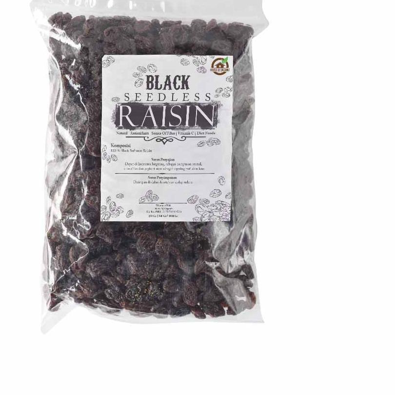 

Discount ✔️⭐ Sultanas Raisin (Kismis Hitam) 500 Gr