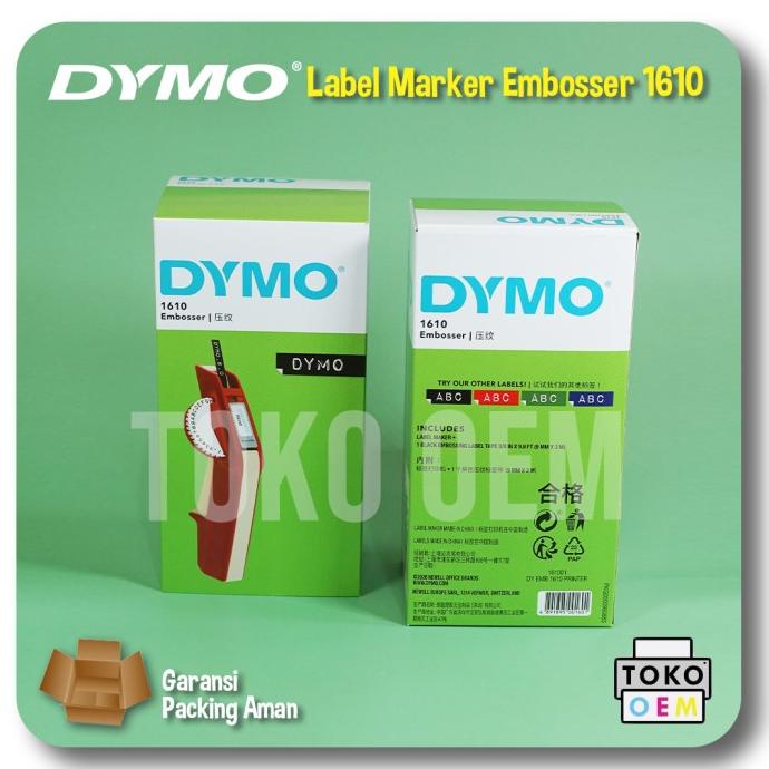 

Label Maker Emboss Dymo 1610 (Bonus 2 Label)