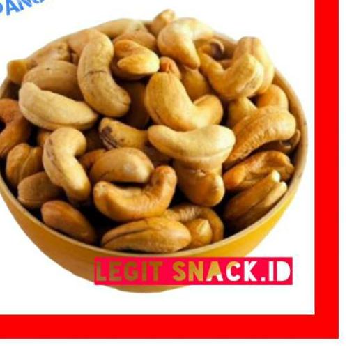 

Promo ✅ Kacang Mede Tawar Oven / Mete Panggang Plain Roasted Cashew 200 Gram