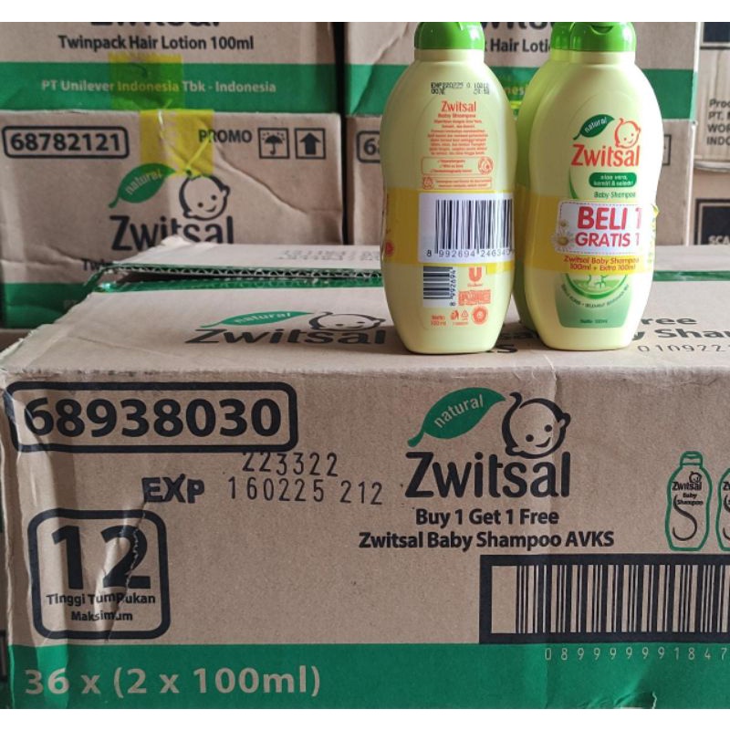 Zwitsal Shampoo 100ml / 2 Btl