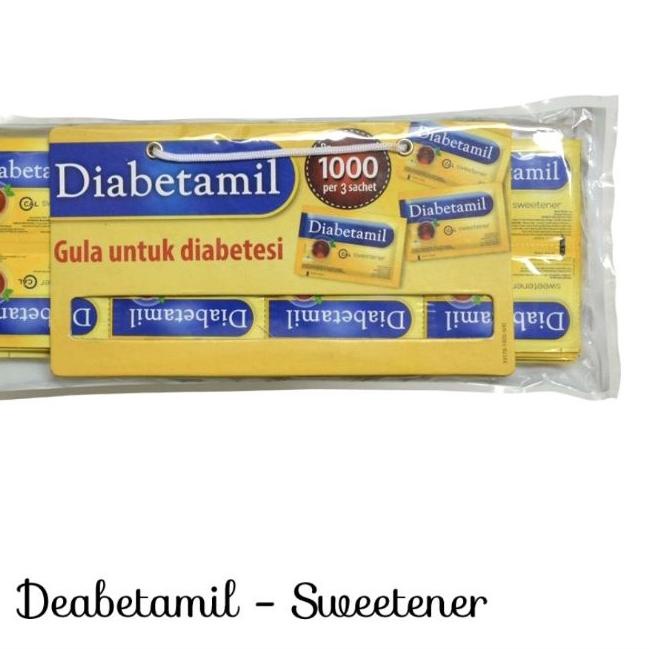 

Promo ⭐✔️ Gula tropicana ( diabetamil ) 80 sachet @ 1 gr