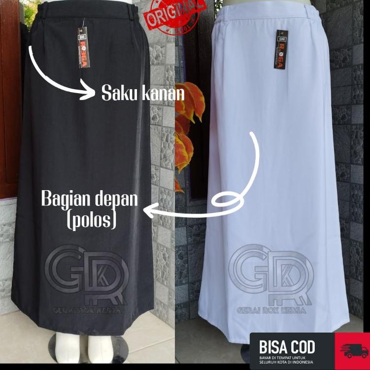 [KODE 4731] Rok A Rok Hitam Panjang Rok Jumbo Rok Big Size Rok Span Panjang Rok Putih Rok Span Sekol