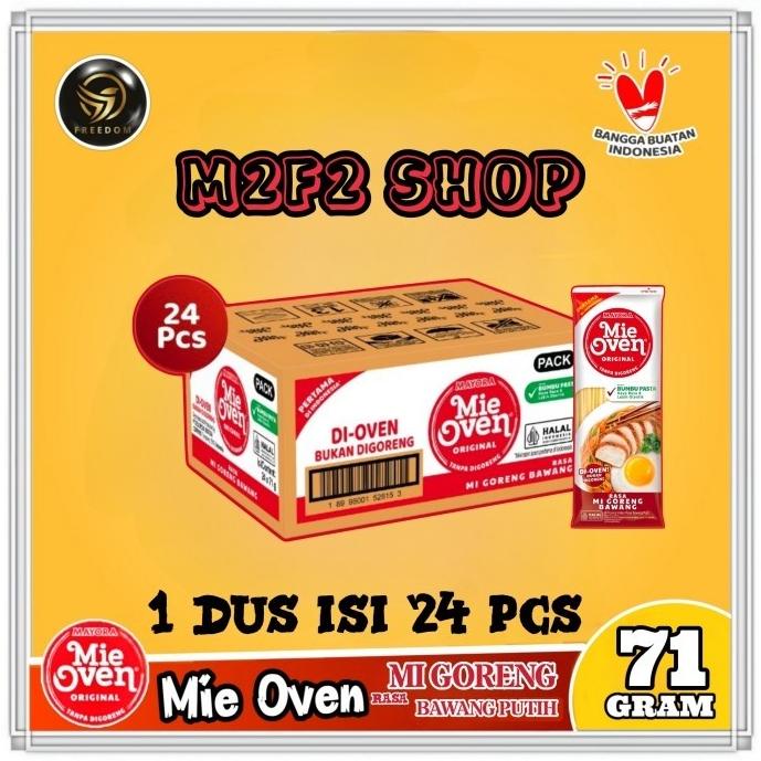 

Mie Oven Instant Bumbu Pasta Goreng Rasa Bawang Putih - 71 gr (Karton)
