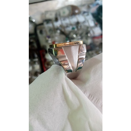 emaban ikat ring monel super doff handmade