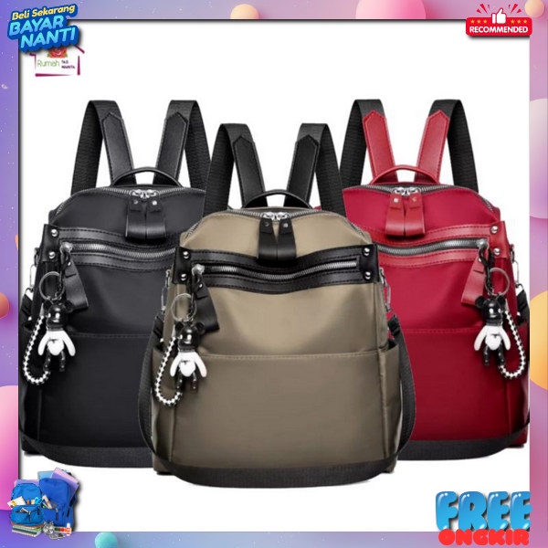 Tass Laptop Muat Banyak Rangsel Kantoran Sekolah Murah Bagpac Fashion Korea Style Rensel Casual Dewa
