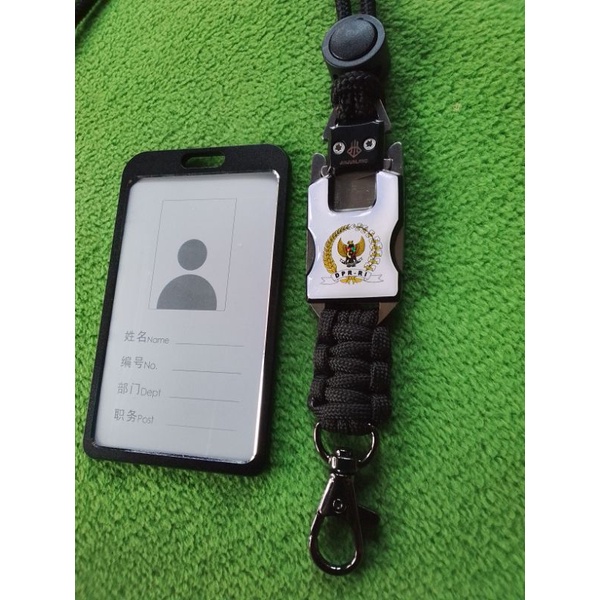 

lanyard id card logo DPR-RI