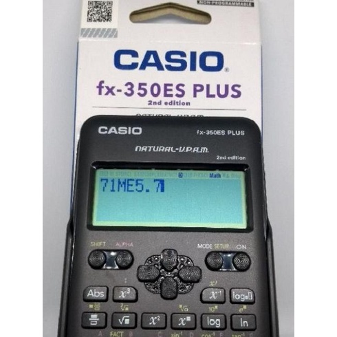 

kalkulator calculator casio ori original casio scientific fx350es plus