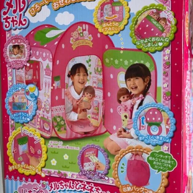 Mell Chan Strawberry Big House Mainan Anak Perempuan