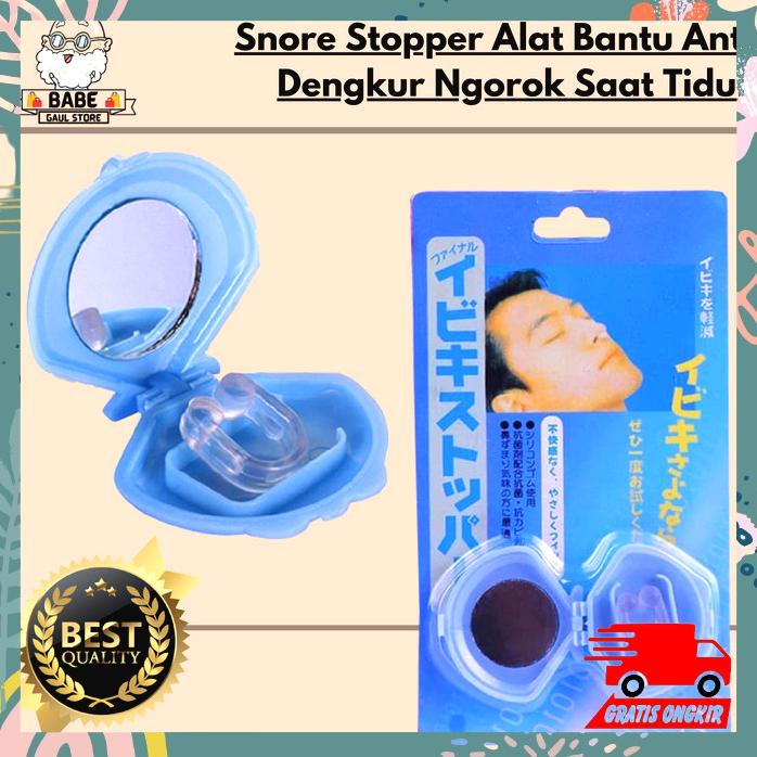 Snore Stopper Alat Bantu Anti Dengkur Ngorok Saat Tidur / Mendengkur A