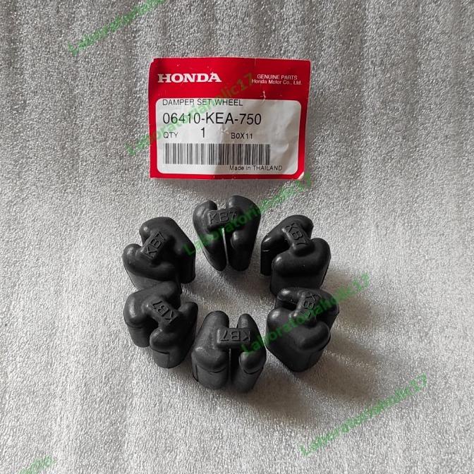 Damper Set Wheel karet tromol velg blkg CBR250RR CBR250R 06410-KEA-750