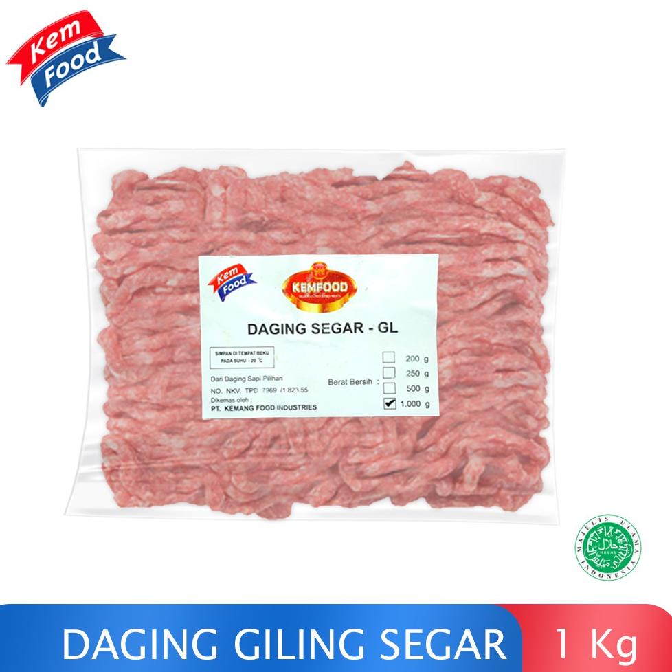 

Kemfood Daging Sapi Giling 80% - 1kg Non COD