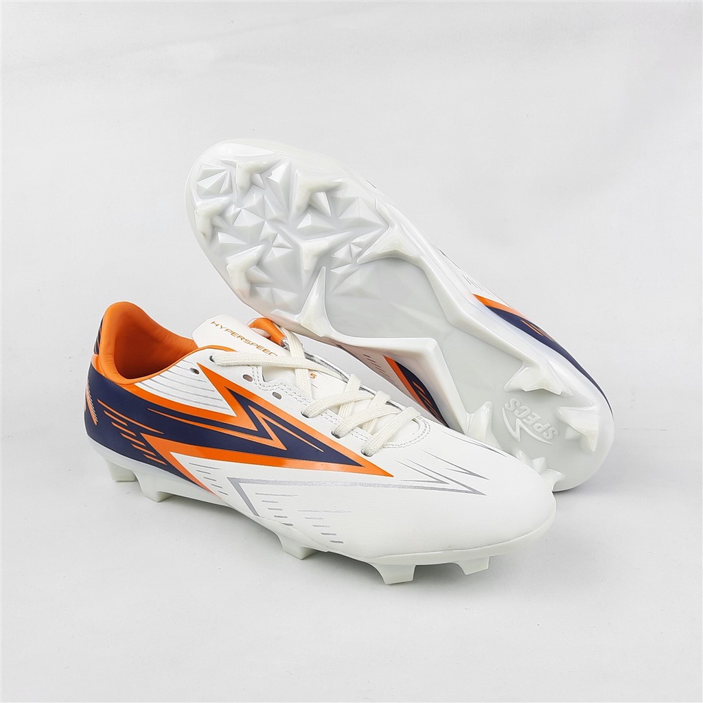 Specs Sepatu sepak Bola Hyperspeed 1.5 Fg Lily White Night Fall Tropic Orange 39-43