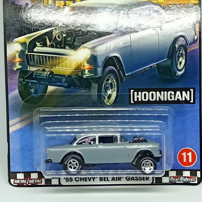 Hot Wheels Premium 55 Chevy Bel Air Gasser Boulevard Hoonigan