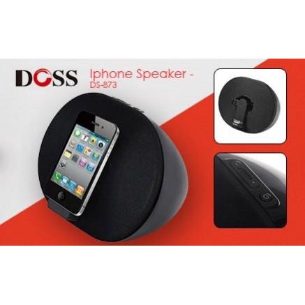 DOSS DS-873 STEREO SOUND ROTATING DOCKING SPEAKER FOR IPHONE/IPOD