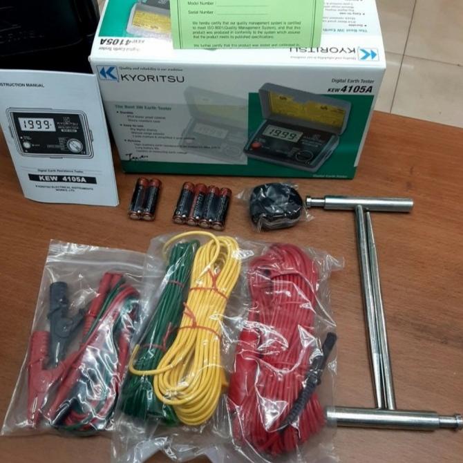 Merger Grounding Kyoritsu 4105A Earth Tester
