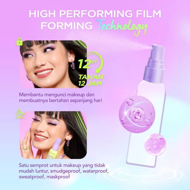 DAZZLE ME Get a Grip! Makeup Setting Spray 60ml