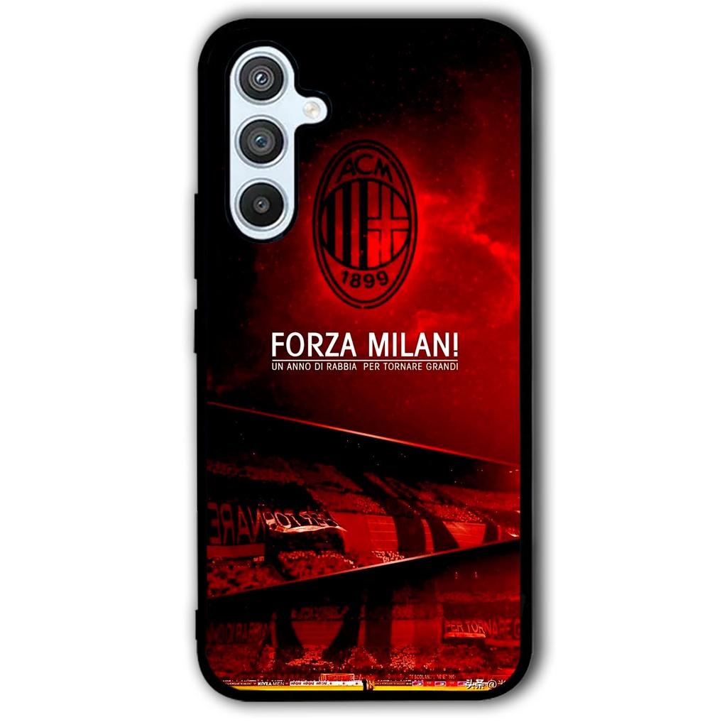 Case Casing Softcase Cover Samsung Galaxy A54 A34 A73 A72 A53 A52 A33 A32 A23 A14 A13 A12 Ac Milan B