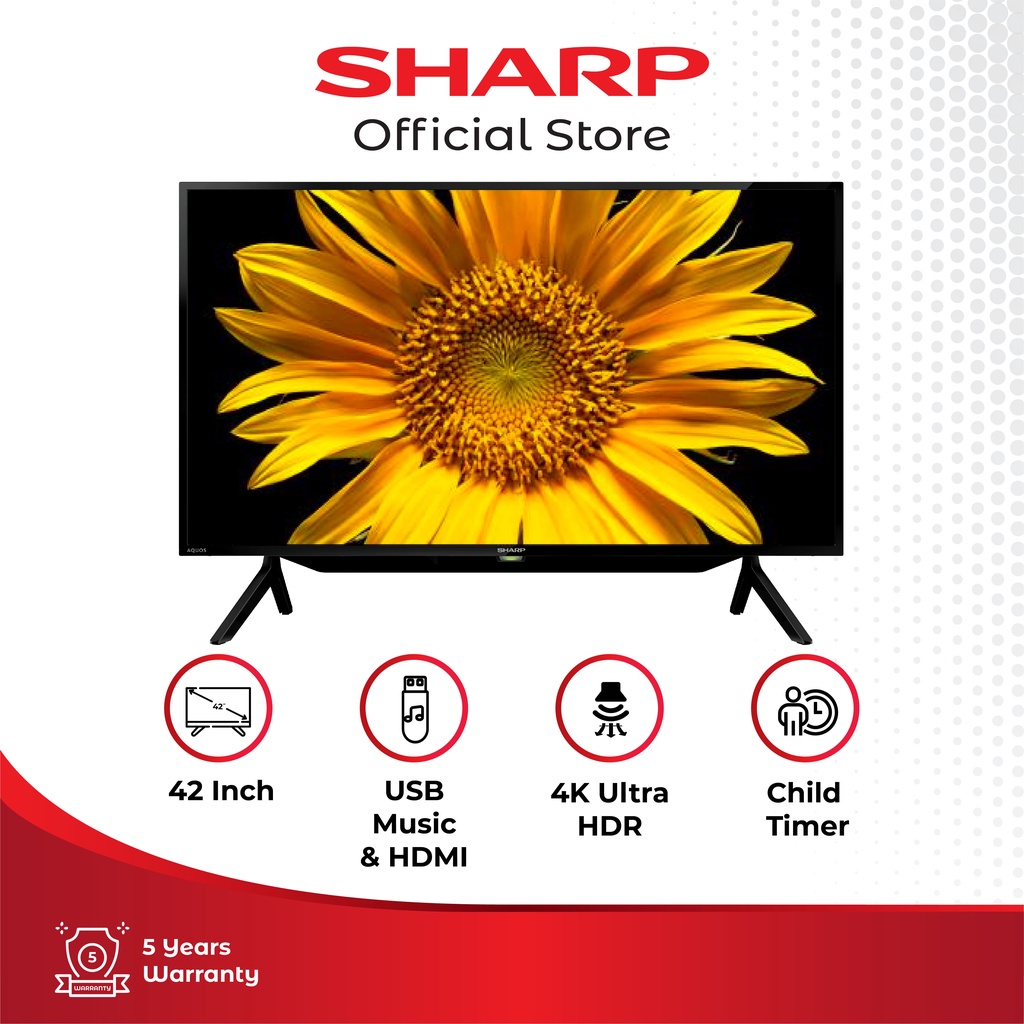 Sharp Easy Smart TV 2T-C42DF1i SHARP OFFICIAL STORE
