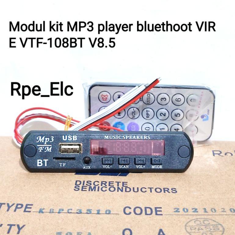 Sale Modul Kit Mp3 Player Bluethoot Vire Vtf-1Bt V8.5