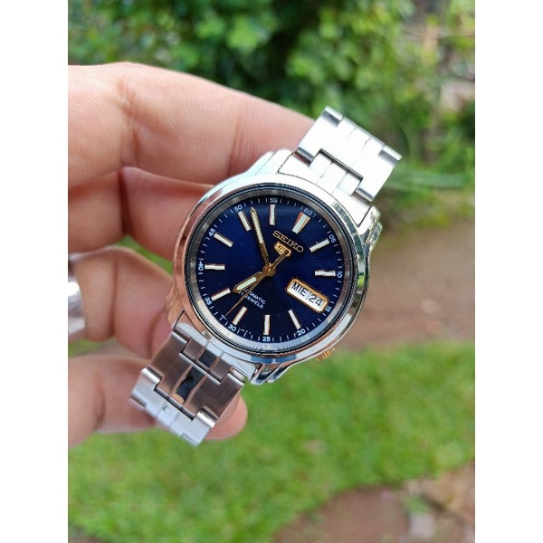 jam tangan seiko 5 SNKL79K1 preloved second bekas