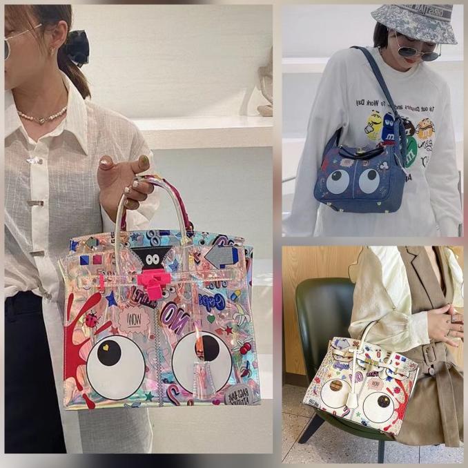 Tas Wanita Tas Bangkok Eye Theme Hologram Ready No Po Limited Edition