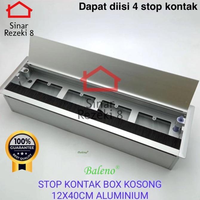 Tutup Stop Kontak Meja Box Colokan Tempat Listrik Tanam Lubang Kabel