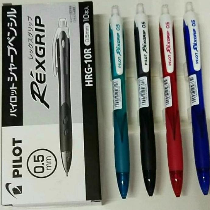 

Ready oke] Pensil Mekanik Pilot Rexgrip 0.5 mm ( random warna ) 1 pcs