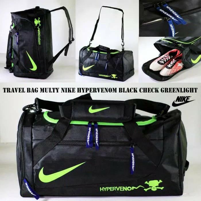 Tas Travel Bag/Tas Gym/Tas Backpacker Sport Olahraga Nike Hypervenom