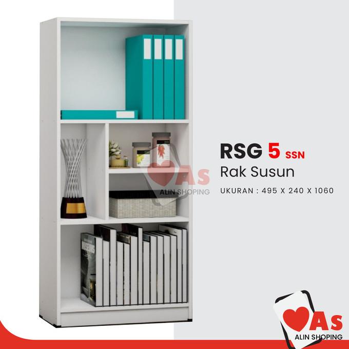 Rak Buku/Rak Serbaguna/Rak Susun/Rak Minimalis/Lemari Buku/Lemari