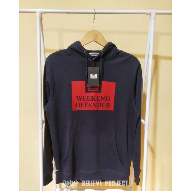 Hoodie Weekend Offender Garrison Navy Original