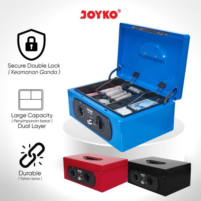 

Terlaris Kotak Uang Kotak Kas Cash Box Joyko Cb-32A