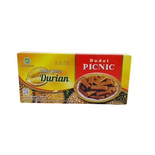 

Dodol Picnic Durian 200gr