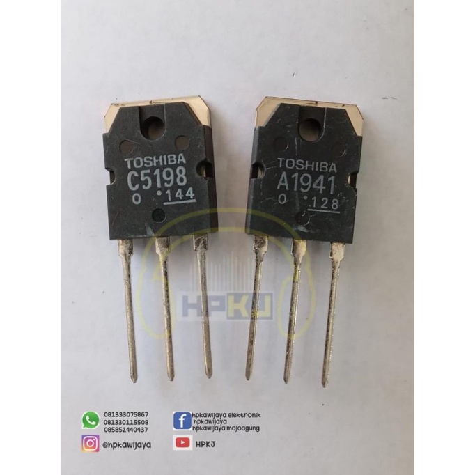 *:*:*:*:*] PROMO TRANSISTOR THOSIBA A1941 C5198 Transistor 5198-1941
