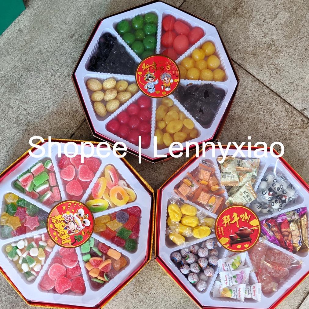 

Cemilan Buah Imlek Permen Sincia Jelly Gula Kombinasi Campur Best Seller