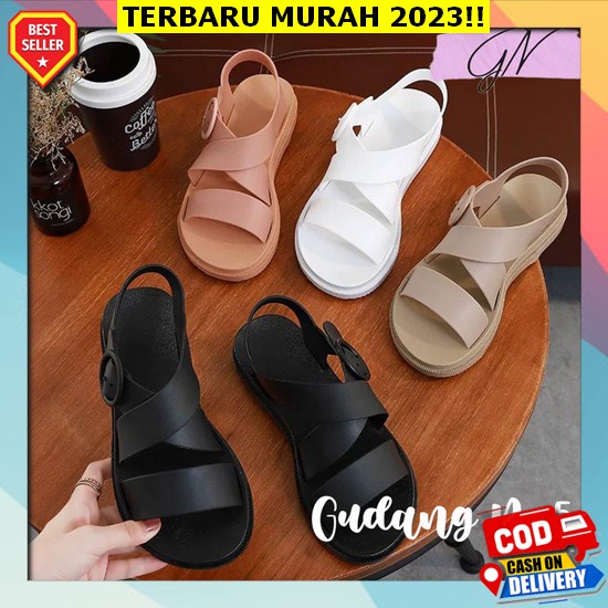 Widges Wanita Terbaru Impor Model Sekarang Sandal Perempuan Murah Sendal Wedgs Wjs Viral Wijes Konda