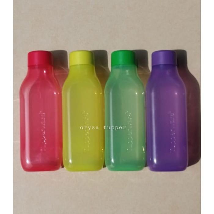 BOTOL MINUM SQUARE TUPPERWARE 1LITER - SQUARE BOTTLE TUPPERWARE 1LITER