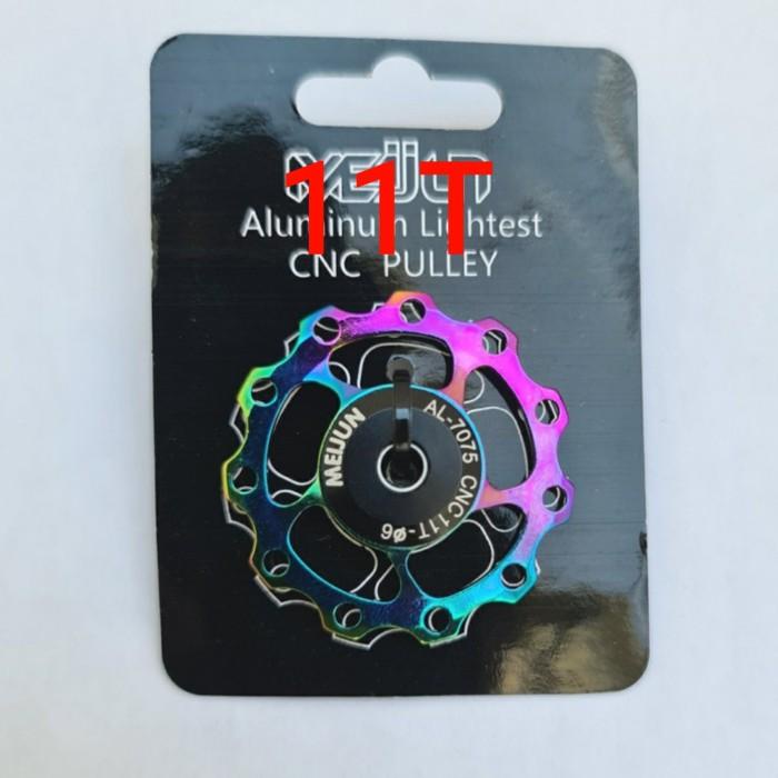 Terlaris Meijun Pulley Rd Bearing - Pulley Rd Sepeda - Puley Rd Warna Rainbow