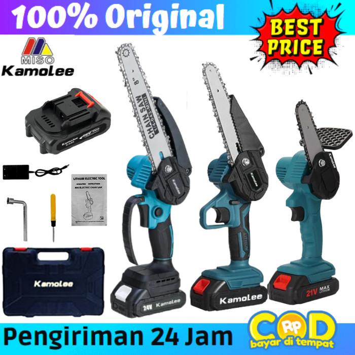 Terlaris Kamolee-Mesin Gergaji Listrik-Electric Chainsaw-Gergaji Kayu-Jigsaw